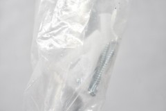Knurled Grab Bar w Hardware For Bathroom Shower 17″ Center To Center Silver