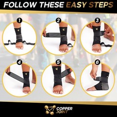 Compression Ankle Brace for Women Support, Durable Design Foot and Ankle Supp…