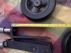 Quickie IRIS TILT WHEELCHAIR 6 In FRONT FORKS & CASTERS Primo Wheels 5.5″