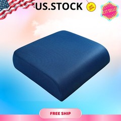 Extra Thick Gel Memory Foam Seat Cushion 19×17.5 Pain Relief Wheelchair Office