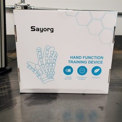 Sayorg Hand Function Training Device Rehab Bionic Gloves LED Rechargeable Unit