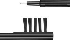 Hearing Aid Cleaning Kit 12pc Brushes Wax Loop Magnet Amplifier Cleaner Tools