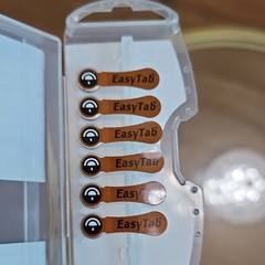 Duracell Activair Hearing Aid Batteries Size 312 Brown PR41 1.45V 6-Pack EasyTab