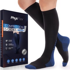Compression Socks 20~30 mmHg for Women & Men, Travel, Nurses, Sports