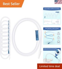 10 Pack 40-Inch Kink-Resistant Leg Bag Extension Tubing – Comfort & Reliability