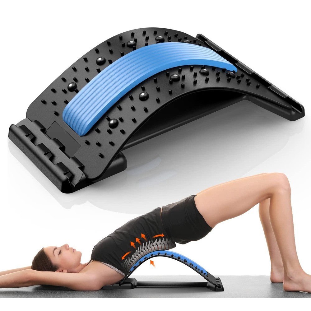Back Stretcher Pain Relief Multi-Level Support Board for Lower Upper Spine