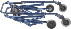 Nimbo 2G Lightweight Posterior Walker with Seat, Knight Blue, Small