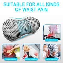 Lumbar Support Pillow for Office Chair, Memory Foam Lumbar Pillow for Lower …