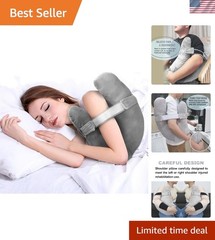 Post-Surgery Shoulder Pillow with Thumb Strap for Comfort & Relief – Adult Size
