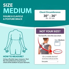 Figure 8 Clavicle Support Brace – Posture Corrector for Men & Women, Shoulder St