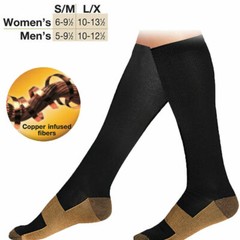 1-3 Pairs Compression Socks Pain Relief Calf Leg Foot Support Stocking S-XXL