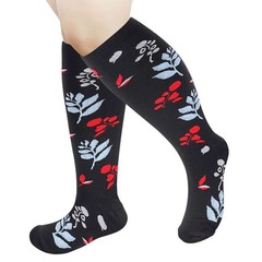 Plus Size Compression Socks for Men and Women Unisex Wide Calf 2XL-4X-Large US