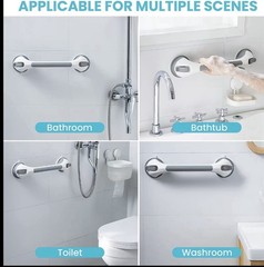 TAILI G9 Shower Grab Bar 16 Inch Suction Cup Grab Bars for Bathroom & Shower