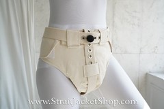 Anti-diaper removal Pants with Segufix Locks and Hook and Loop Slim Fit Closing