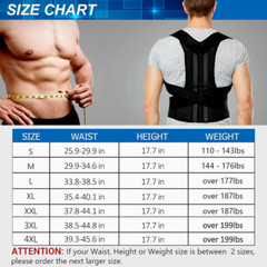 Back Brace Posture Correction Reduce Lumbar Pain Shoulder Brace Support