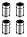 LM8UU Linear Ball Bearings 8mm Bore 15mm OD 24mm Length for CNC Machine 3D Print
