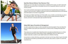 Leg Brace Compression Support Hip Sciatica Nerve Pain Relief Thigh Hamstring Gym