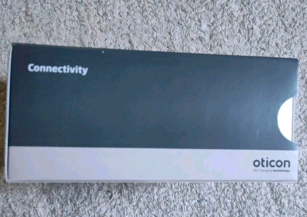Oticon TV Adapter 3.0 2.4G BL Black Hearing Aid Accessory CE Certified