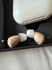 Audien Atom One Rechargeable OTC Hearing Aids Rechargeable With Case