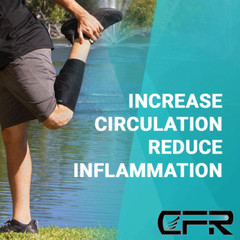 CFR Calf Brace Compression Shin Splint Sleeve Support Leg Wrap Pain Relief GYM