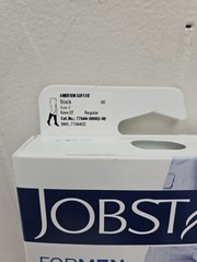 Jobst For Men Ambition Compression Stockings ~ BLACK ~ SIZE 3 ~ 1 PAIR ~ NEW