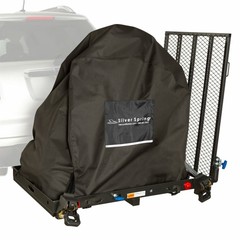 Silver Spring Hitch Powerchair Carrier 400lb Essential Travel +Cover SC400-EK-W
