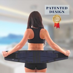 Lower Back Pain Relief Brace Support Belt Elastic Sciatica Light Band Men Women