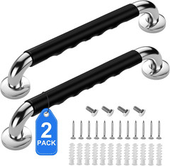 24″ Anti-Slip Grab Bars for Bathtubs & Showers – 2 Pack Safety Handrails