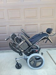 Ki mobility Focus CR Tilt In Space Manual Wheelchair 17″x18″ Transit 17″ X 19″