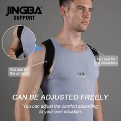 Posture Corrector Back Brace Adjustable Support Belt Men Women Shoulder Clavicle