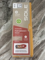 Sole Performance Medium Heat/Wear Moldable Insoles Inserts Mens 9 Womens 11