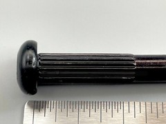 Rear Wheel Axles, KNURLED, 2 Pk, Parts, Rollator Walker Drive R726