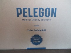 Pelegon Toilet Safety Rails (350 Lb.) – Adjustable Toilet Safety Frame