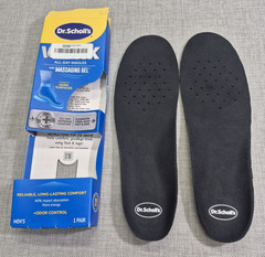 Dr. Scholl’s Work All-Day Superior Comfort Insoles 1 Pair Black 8-14 Size
