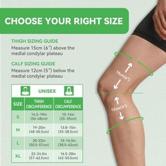 Double Knee Brace for OA Management – Post-Surgery Support for Mild Arthritis ﻿