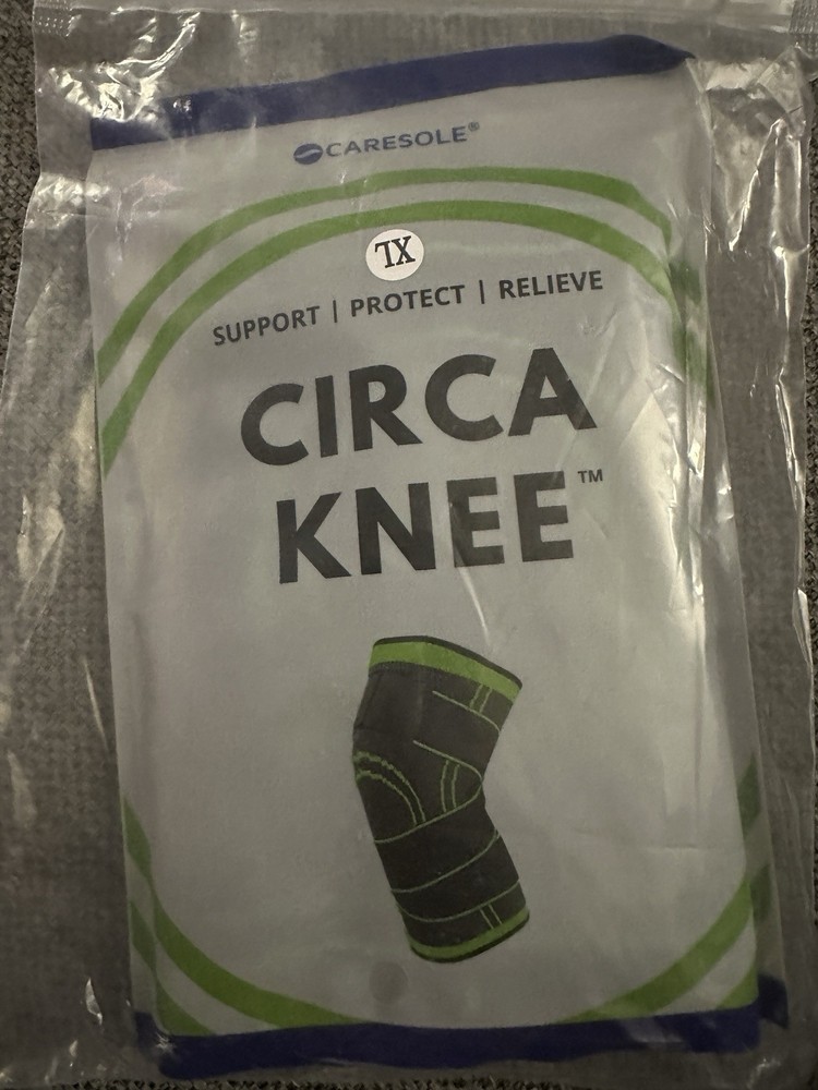 Circa Knee Brace Support Size XL Black Green
