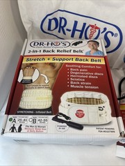 DR-HO’s 2-In-1 Back Relief Belt Size A 25-41″ Stretch Support Degenerative Disc