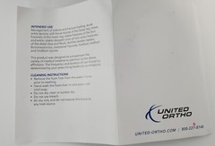 United Ortho Air Stabilizer Short Walking Boot Size Small For Left Or Right Foot