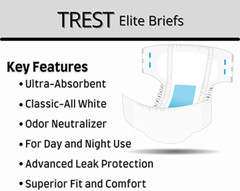 *2 PC* Trest Elite adult diaper nappy Sampler – Blue