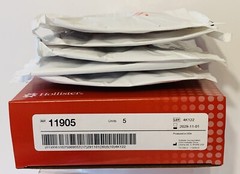 10 HOLLISTER 11905 New Image CONVEX Skin Barriers 2-1/4” Flange PreSized 1-1/8″