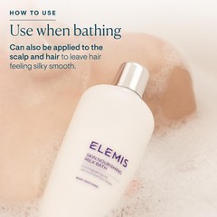 Elemis Skin Nourishing Milk Bath 400Ml Softening Body Cleanser For Dry Skin