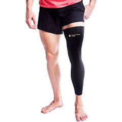 Full Leg Compression Sleeve Knee Calf Running Basketball Men Women Copper Joe
