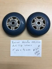 Rascal AutoGo 550,555 Tip Wheels