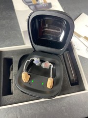 Hearing Aids for Seniors Rechargeable with Noise Cancelling, 5 Levels Adjustment