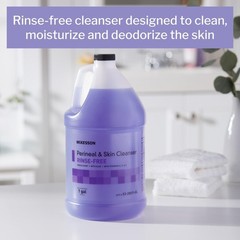 McKesson Rinse-Free Perineal Wash Fresh Scent Skin Cleanser 53-28011-GL 1 Gallon
