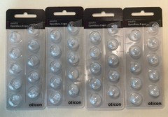 Oticon miniFit 8mm Open Bass Domes – 4 Packs (40 Units)