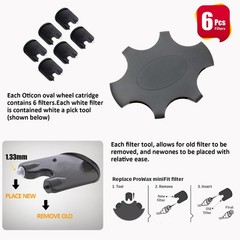 60 Pcs Minifit Wax Guards Filters for Hearing Aids – Replacement Parts & Cleanin