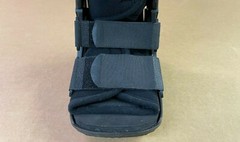 The Orthopedic Guys Walker Brace Walking Boot High Top Non-Air Walker Ankle XS