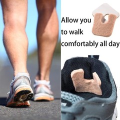 60 Pieces U Shaped Felt Callus Pads Metatarsal 0.2″ X 1.97″ X 1.97″, Brown