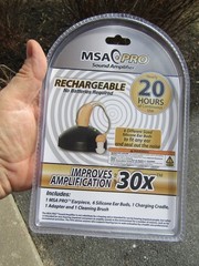 MSA Pro Sound Hearing Amplifier – Beige (1109351) New in box